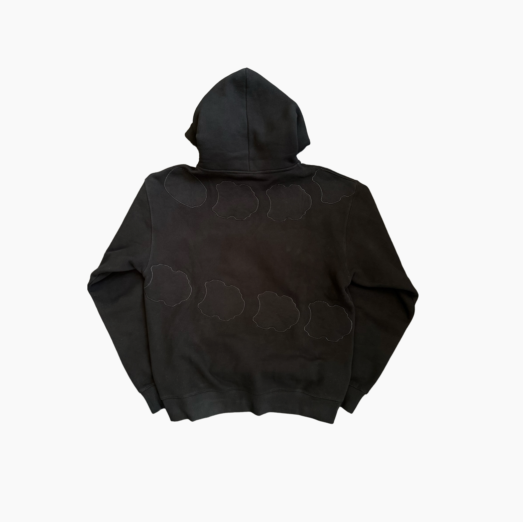 Worm Black Hoodie - SparkTrendz EU